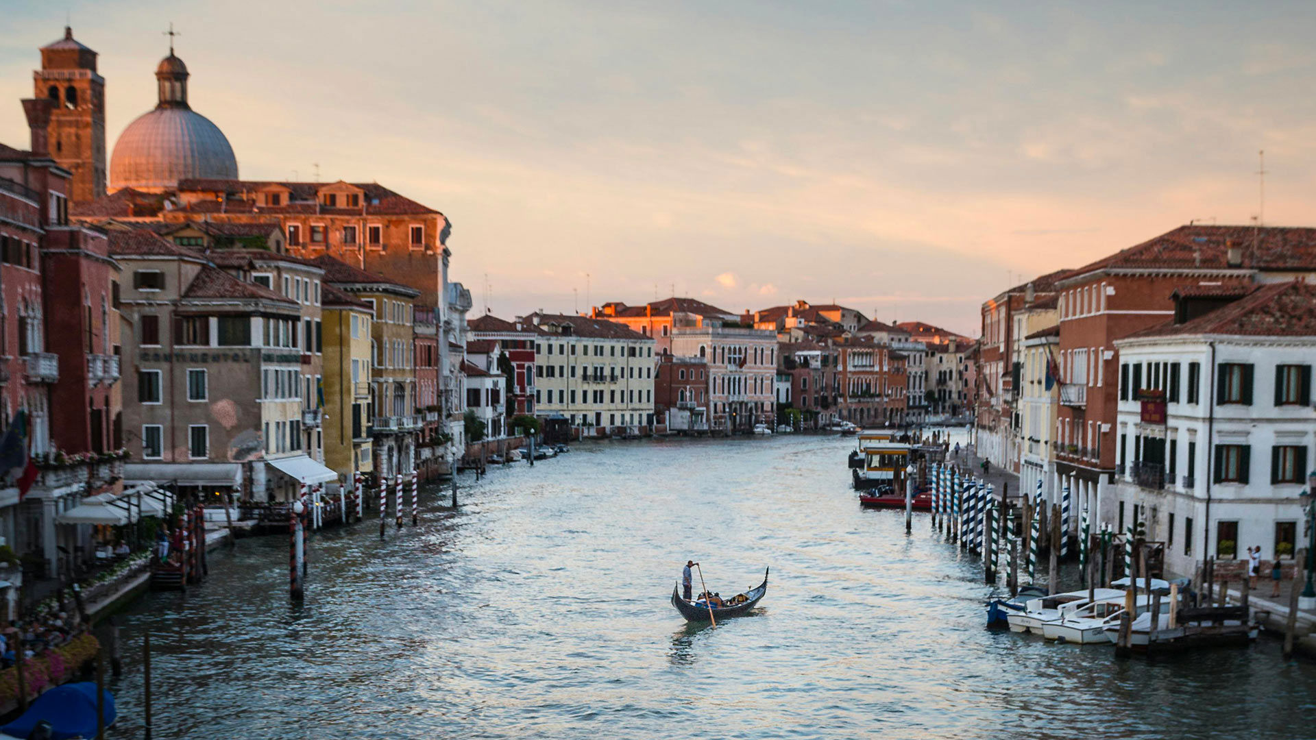 The Canal Grande by boat 1