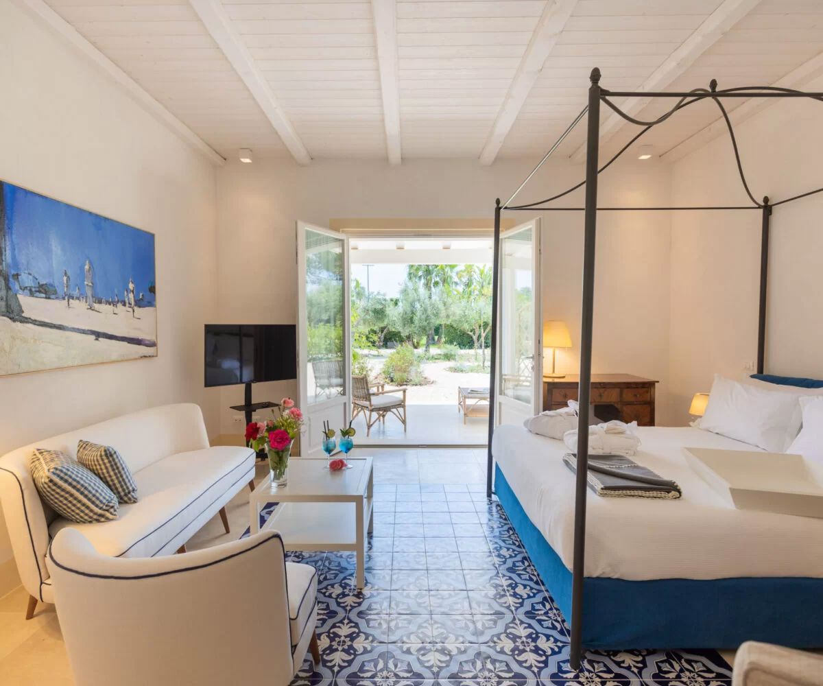 Camere - Suite in villa con giardino privato