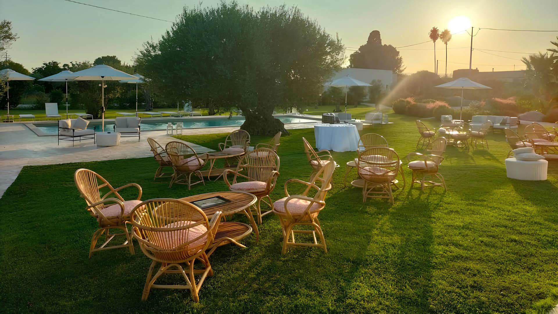 La piscina e l’orangerie - Relax e natura