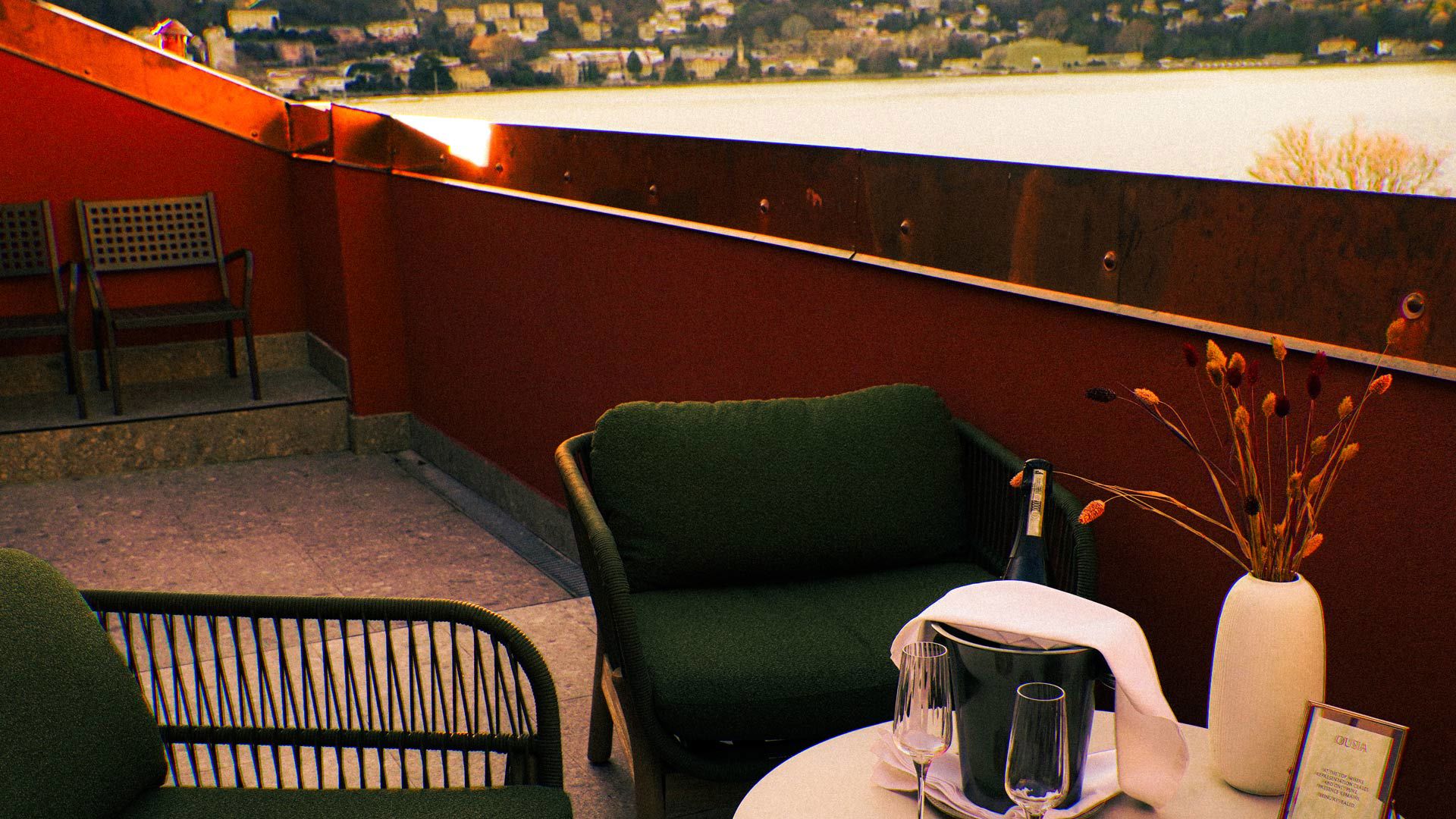 Rooftop Lake View Terrace Suite  2