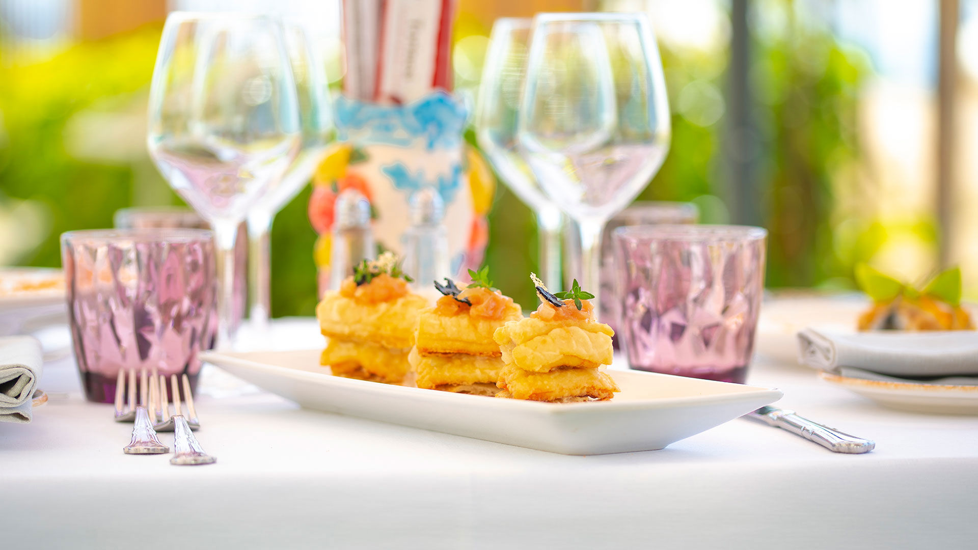 Bacco è il ristorante sul mare di Hotel Villa Romana 8
