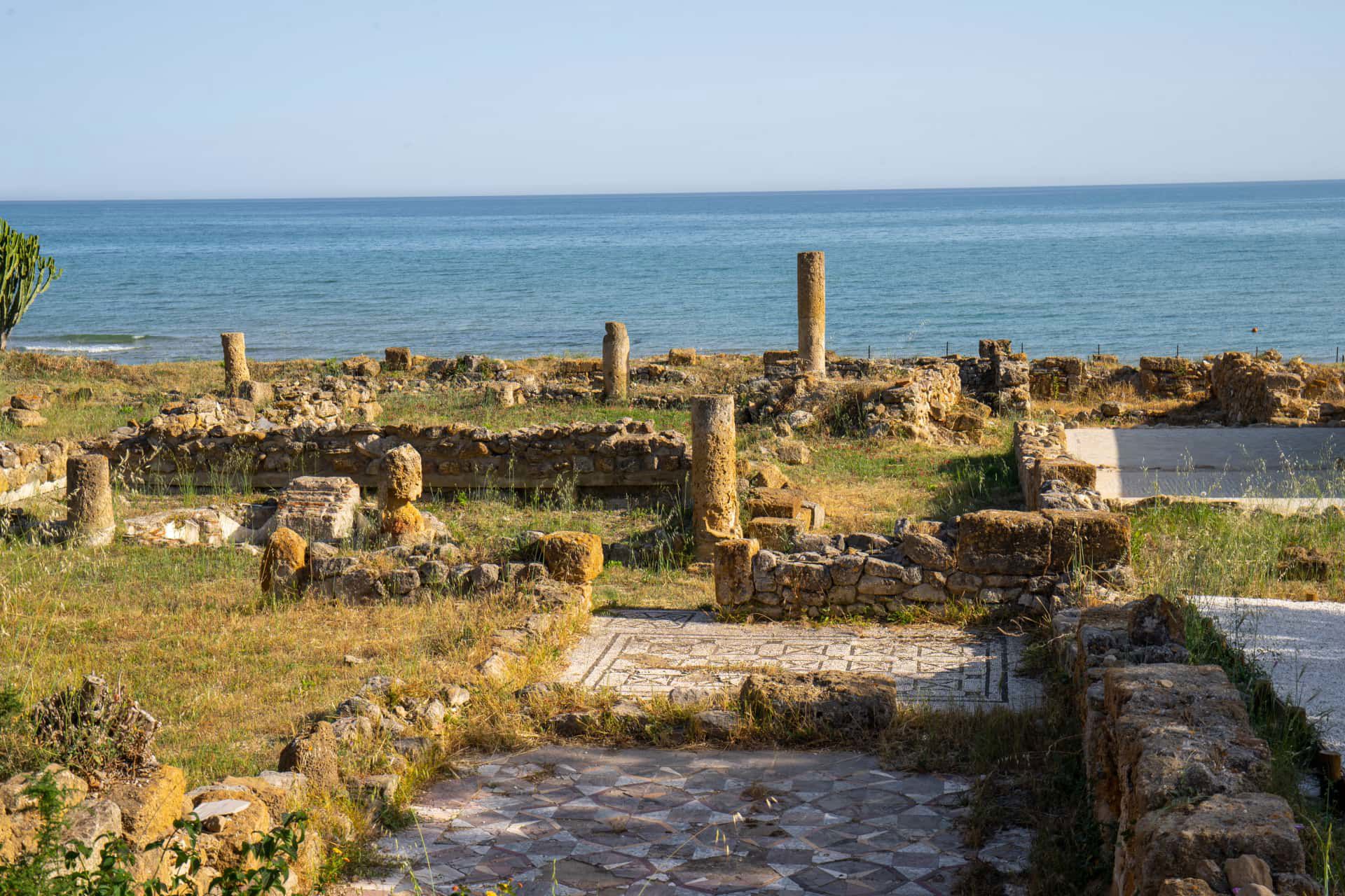 The remains of the Roman Villa Durrueli in Realmonte 3