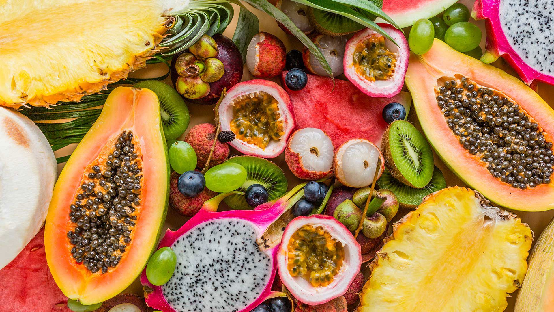 Summer seasonal fruits and vegetables 1