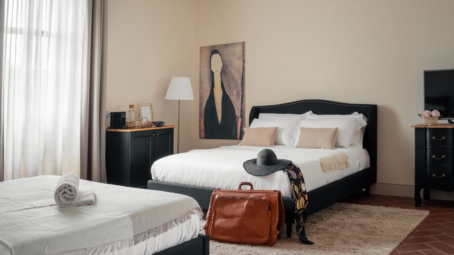 Camera Queen Deluxe – Villa Erbaia 2