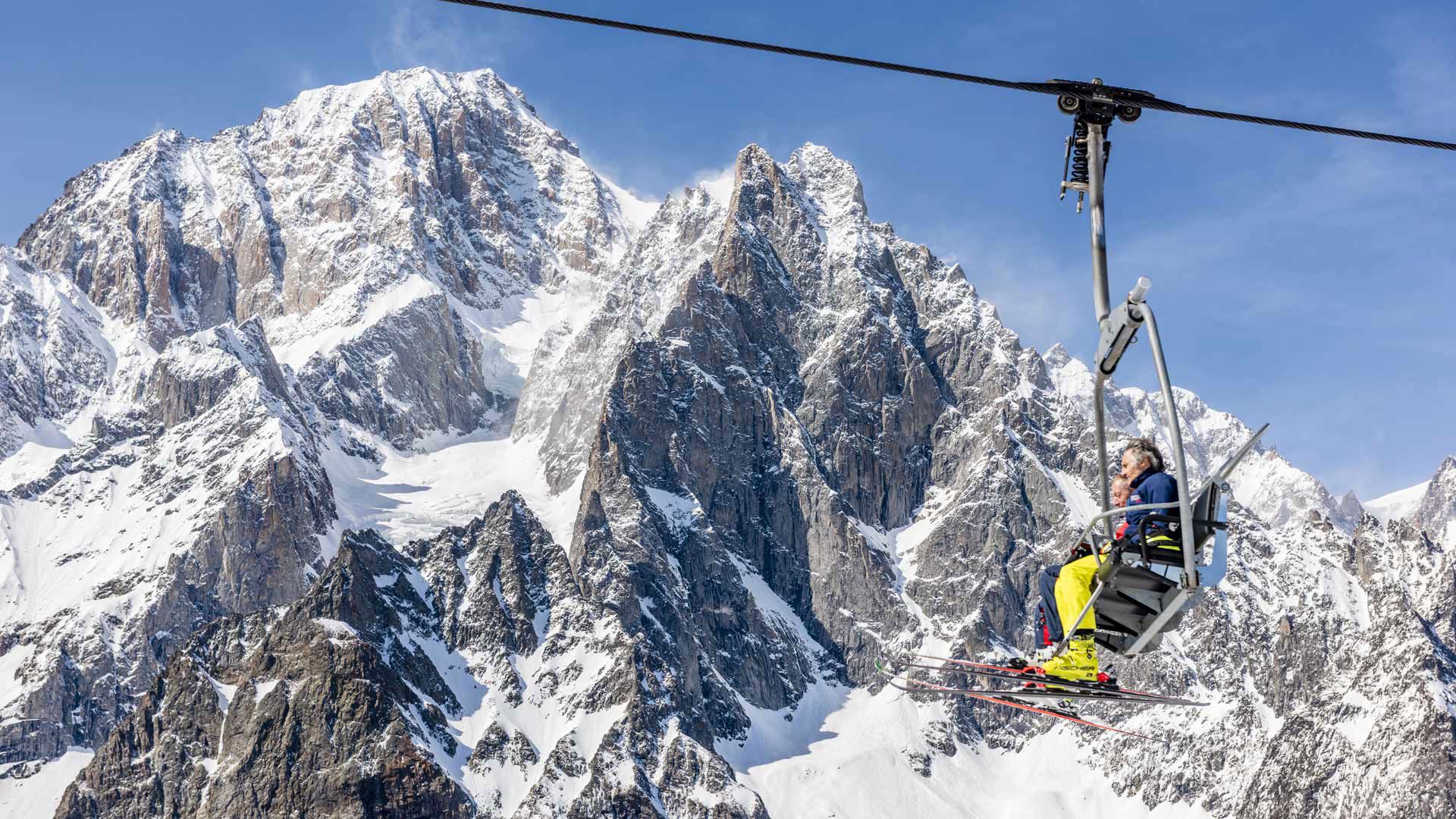 Mont Blanc Ski in Courmayeur with Grand Hotel Royal & Golf 64
