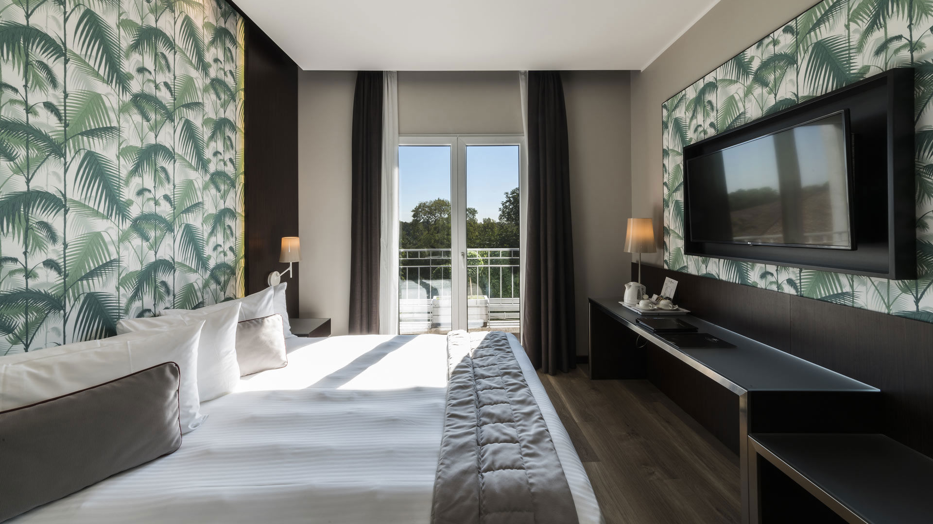 Deluxe with balcony overlooking the park