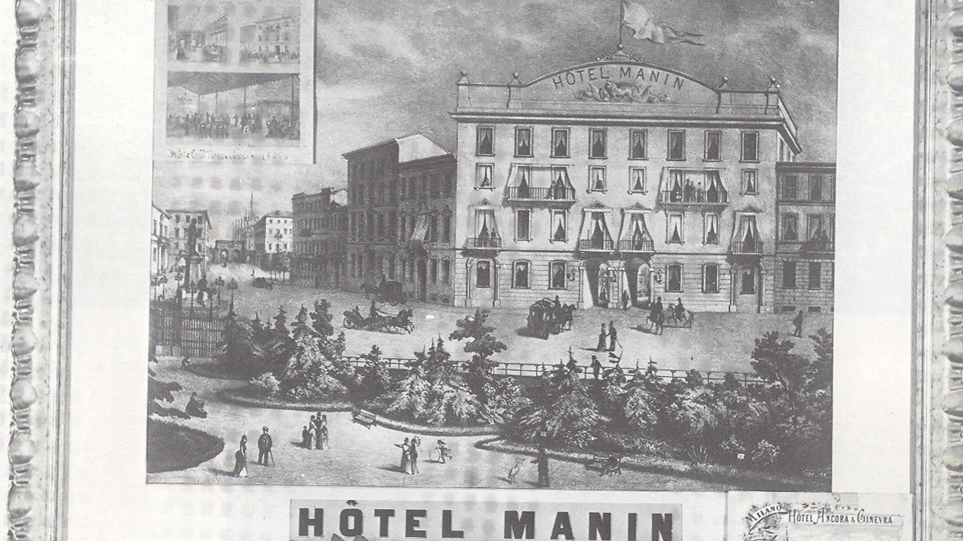 Storia - LHotel Manin è parte della storia di Milano.