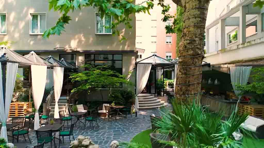 Step into serenity at a Milan hotel with its own private garden: Hotel Manin