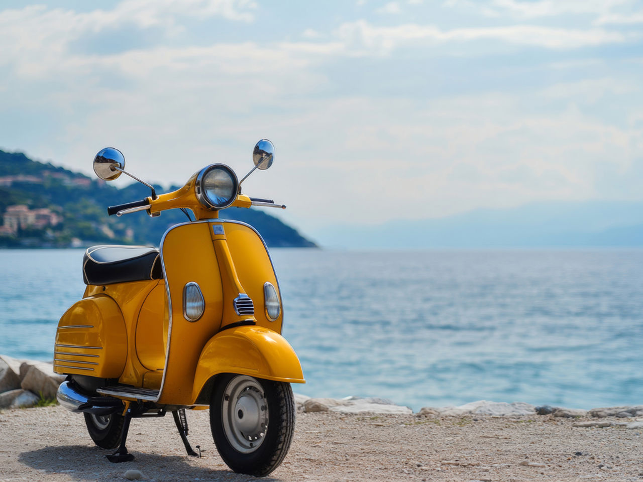 Tour in Vespa