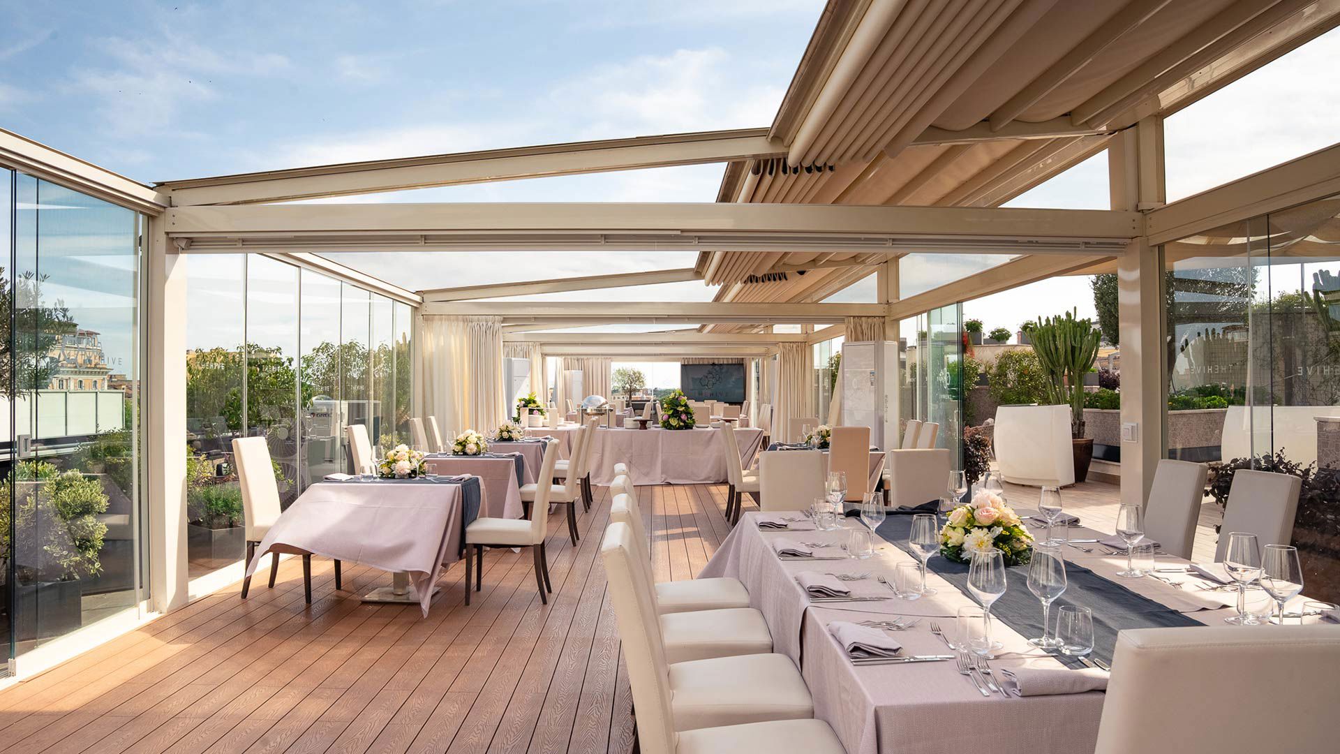 Roof Garden - A Roman retreat between the sky and the city