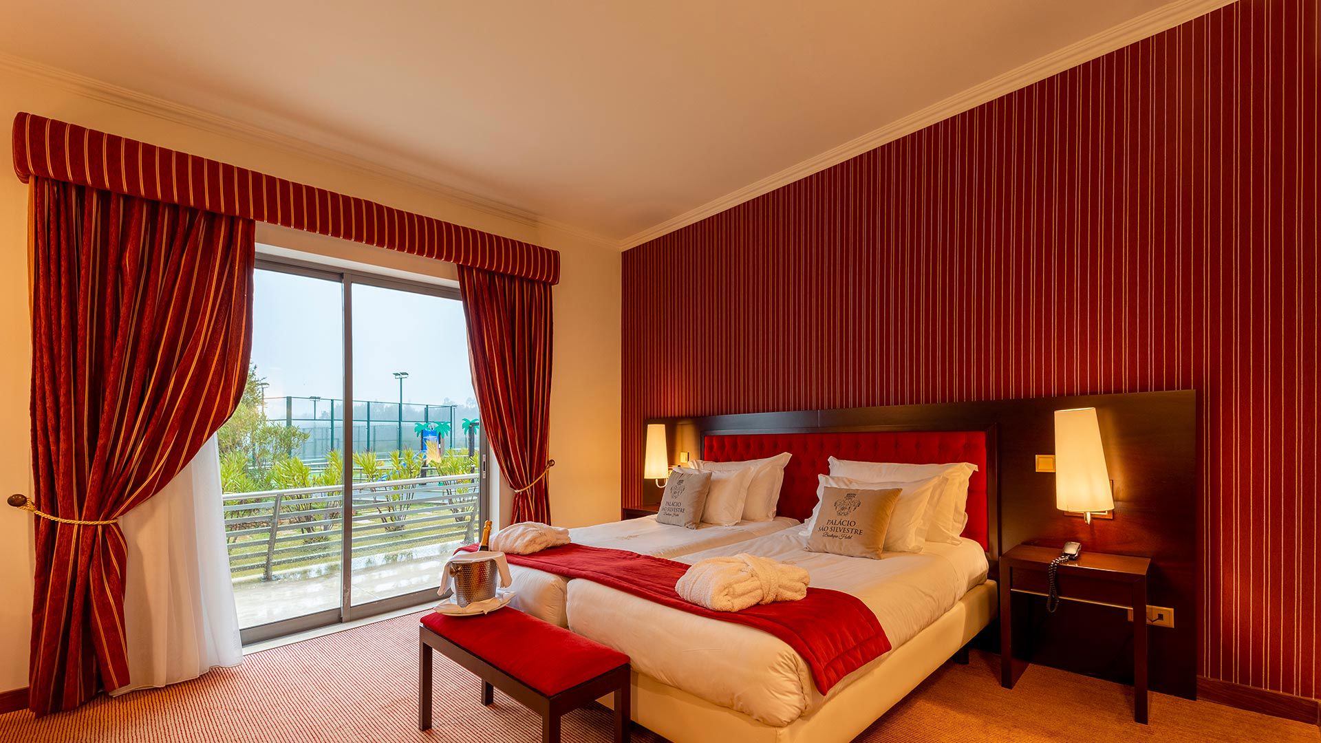 Deluxe Room with Balcony and Pool View 1