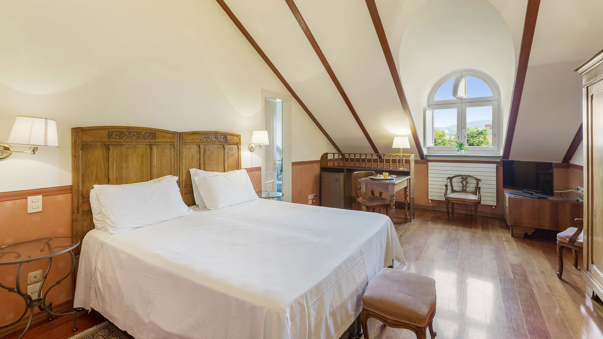 Les chambres de l’hôtel