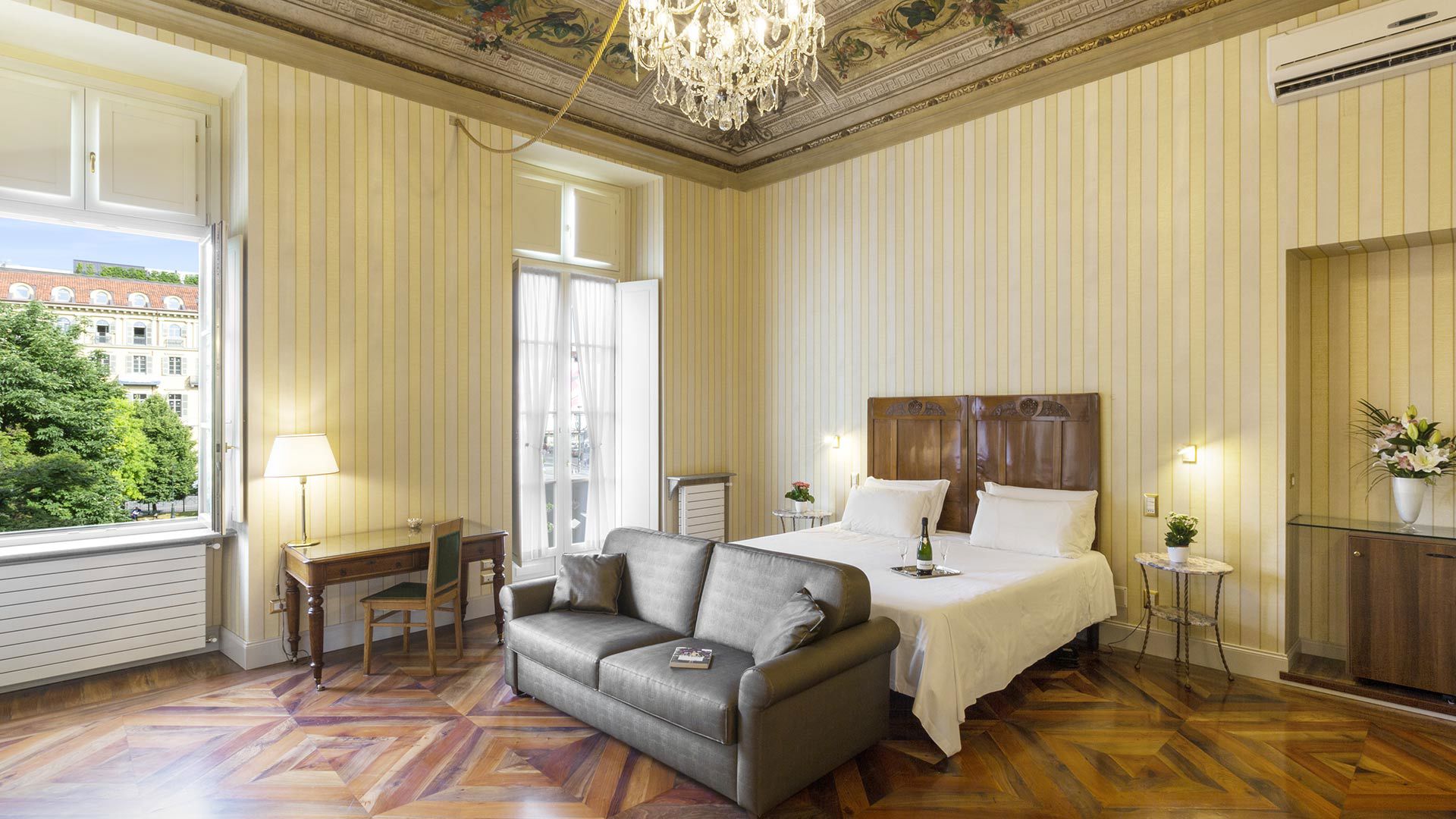Les chambres de l’hôtel