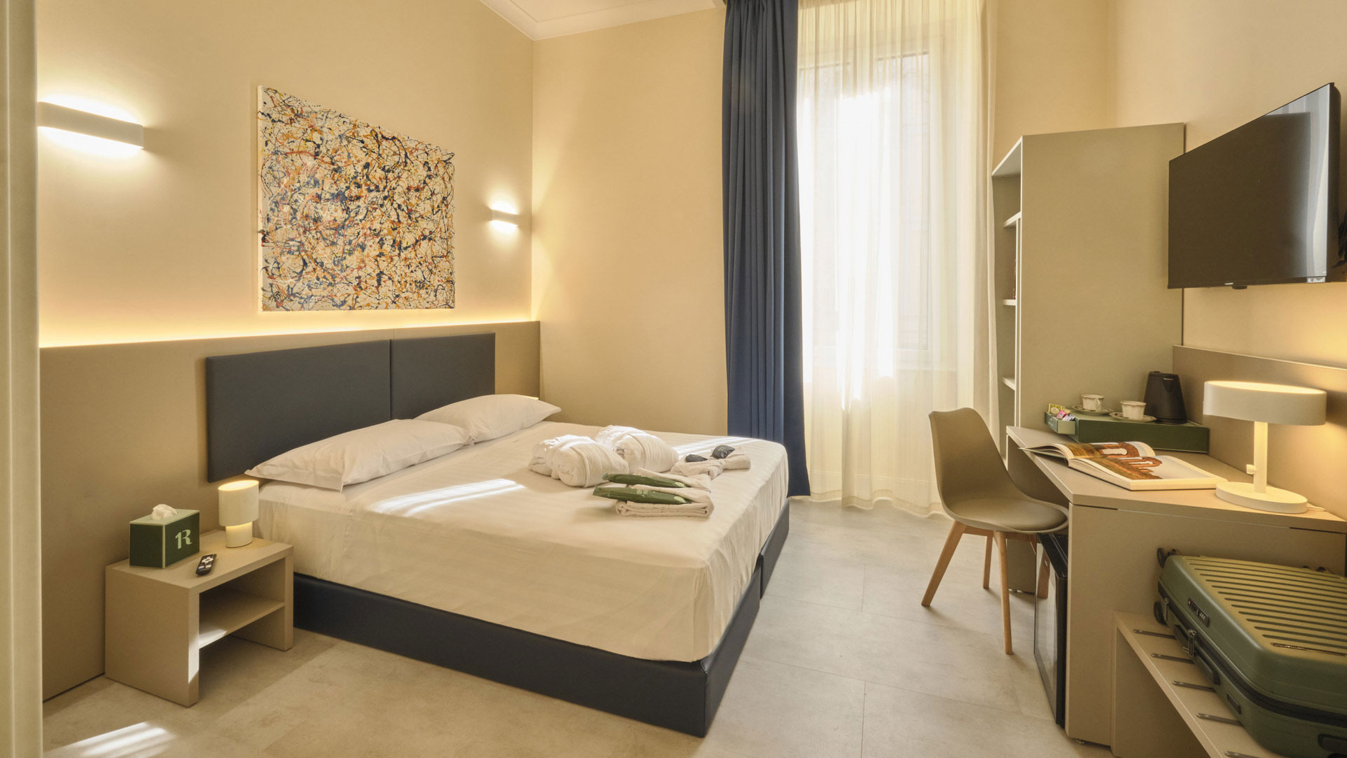 Matrimoniale con letto supplementare 1