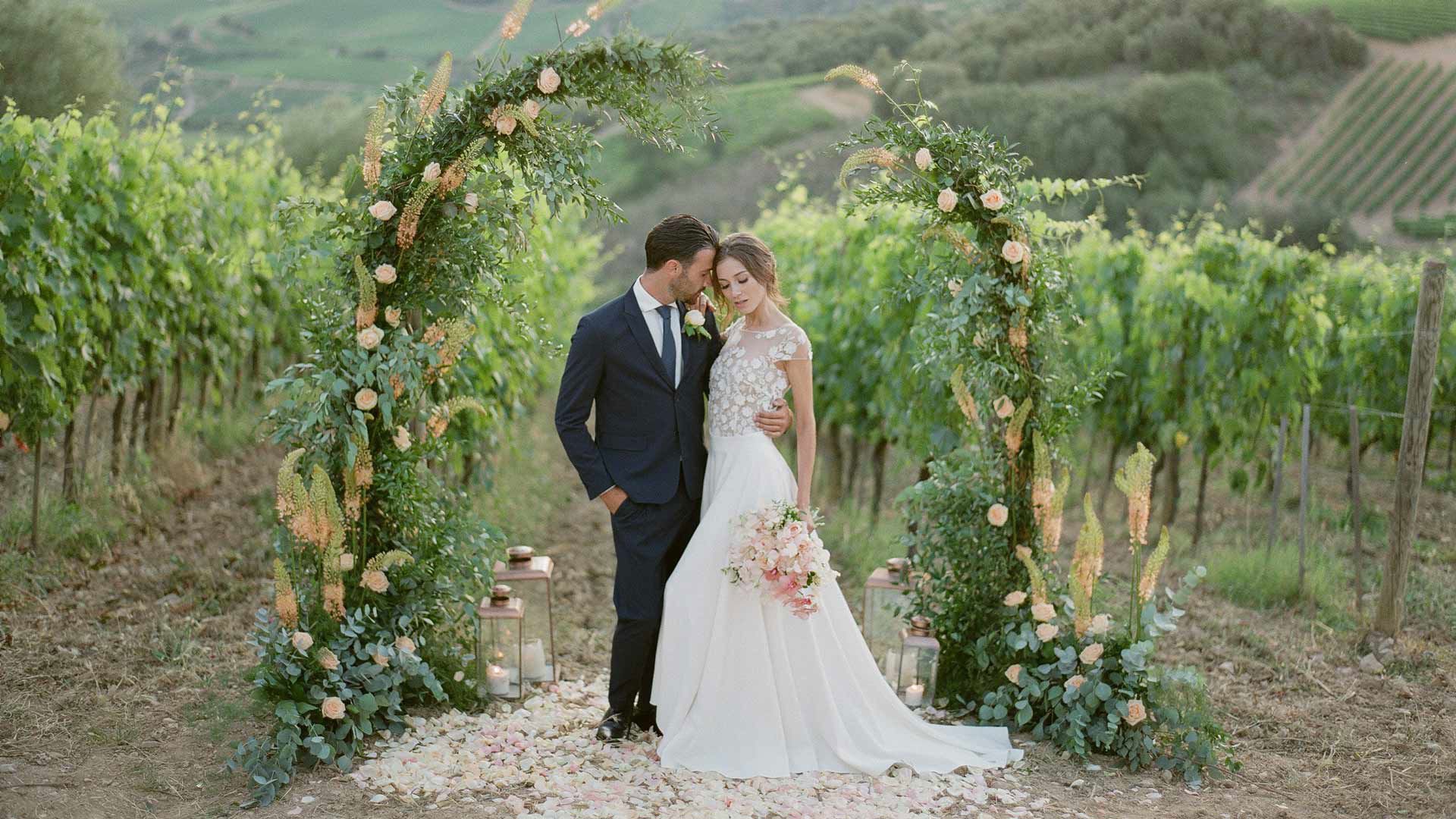 Tuscany wedding castles 7