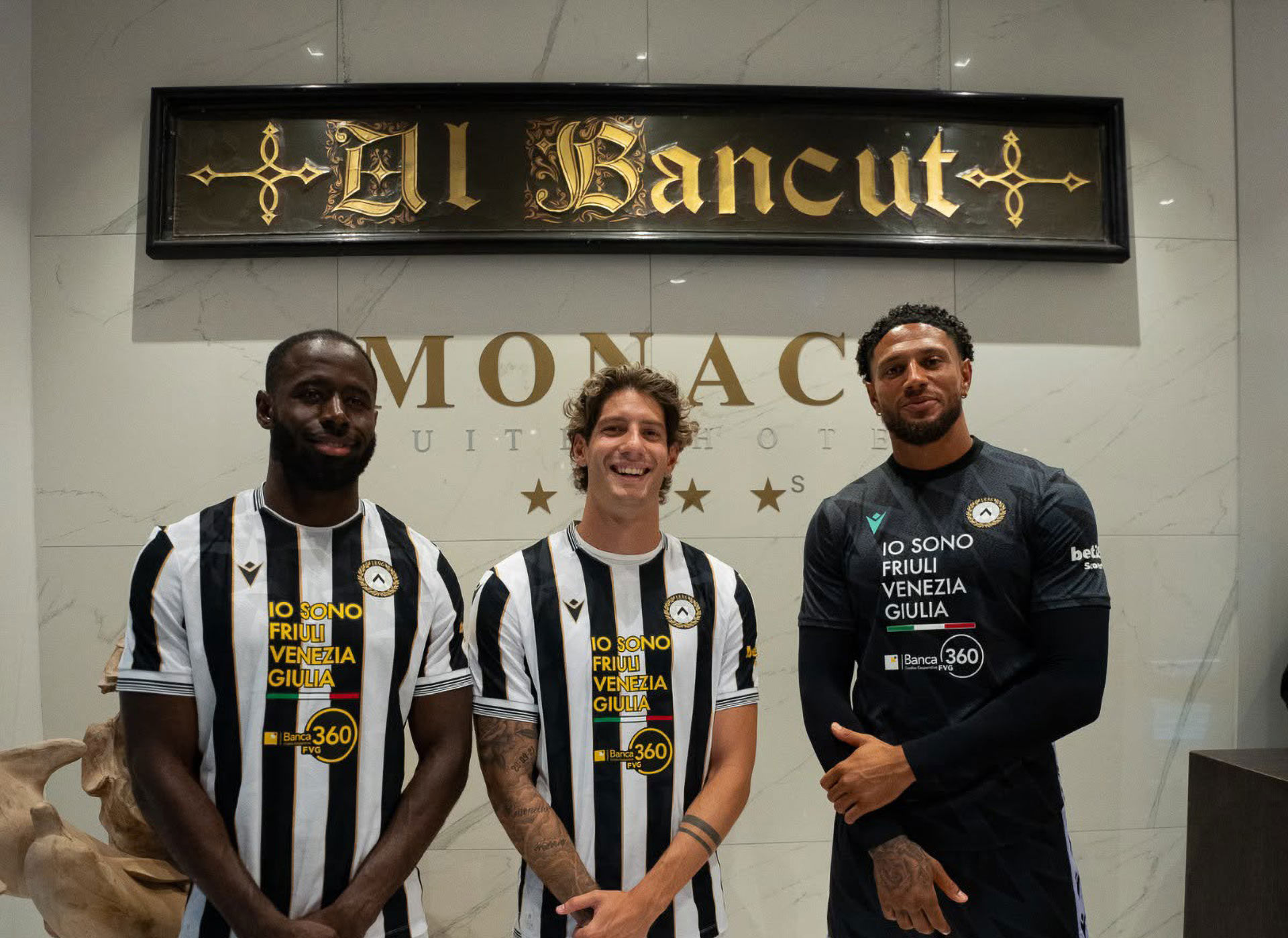 Udinese Calcio sceglie il Monaco Suites Hotel per il lancio del nuovo Home Kit 2026/2027 1