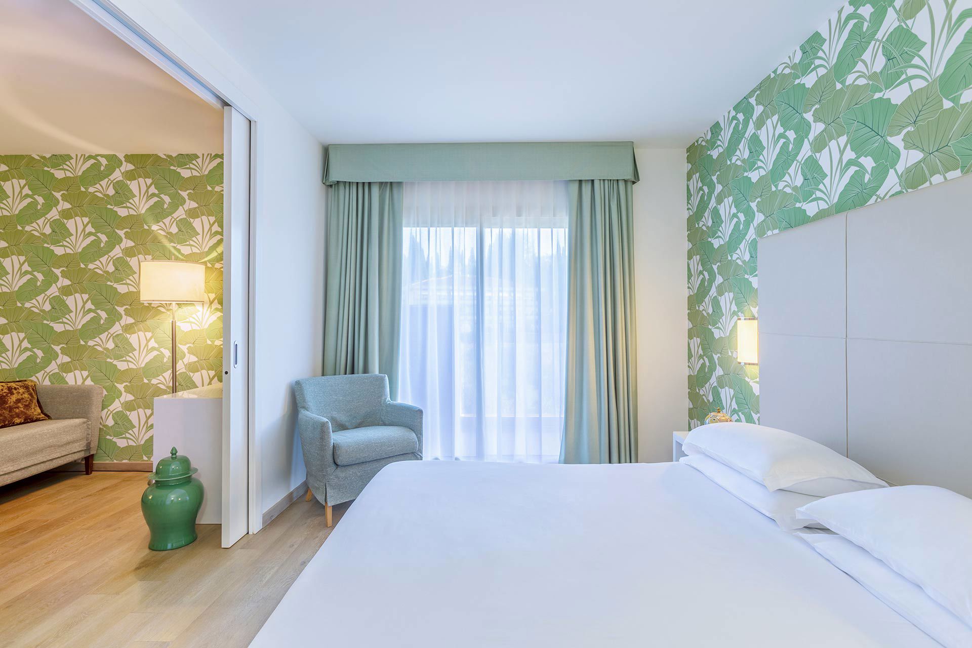 Junior Suite - Blick in den Garten