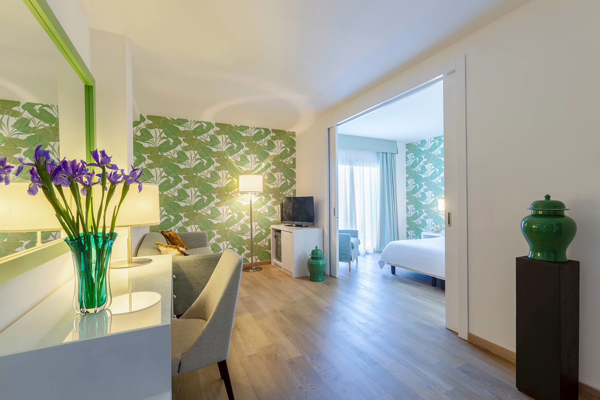Junior Suite - Blick in den Garten