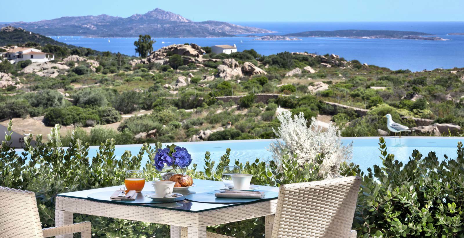 Hôtel de luxe avec villas avec vue sur l'archipel de La Maddalena 4