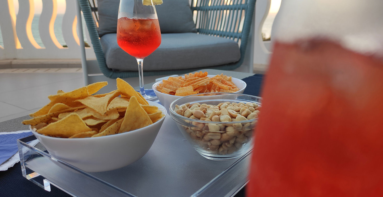 Camera con cucina e terrazza 10