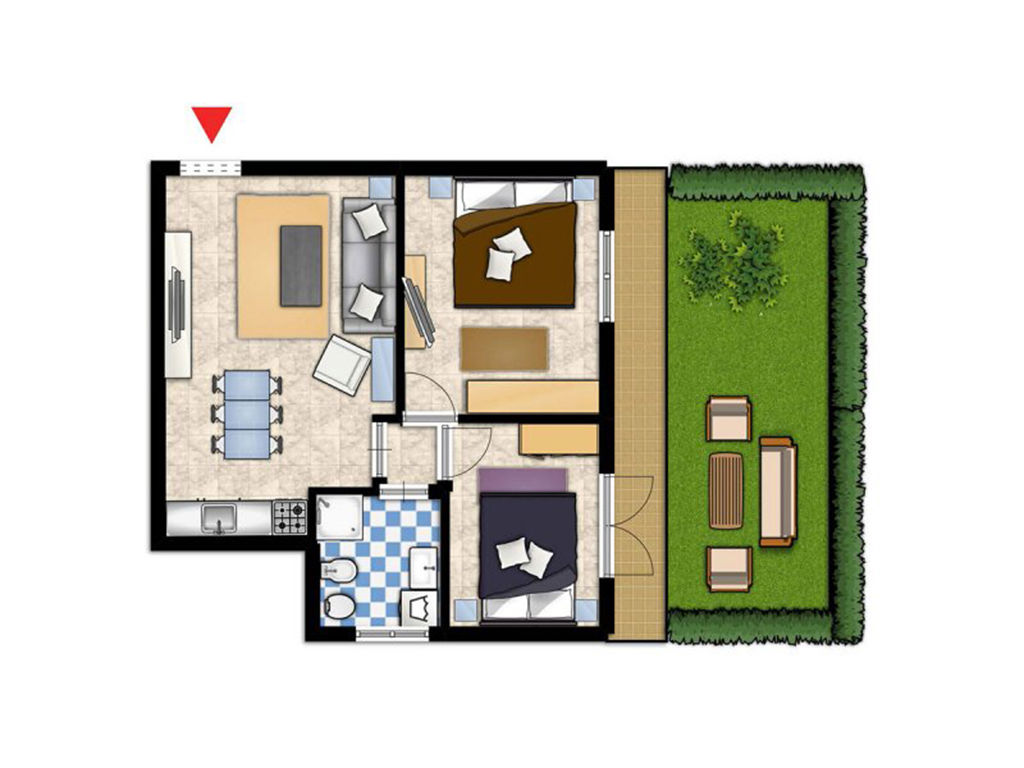 Three-room apartments 13