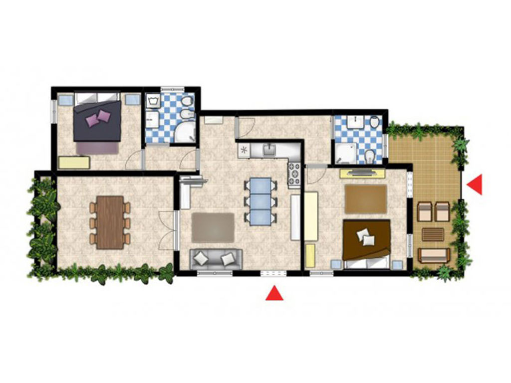 Appartamenti Trilocali 16