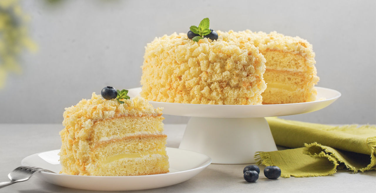 Discover Cream Tarte Mimosa recipe with Tenuta Giardini Nuovi