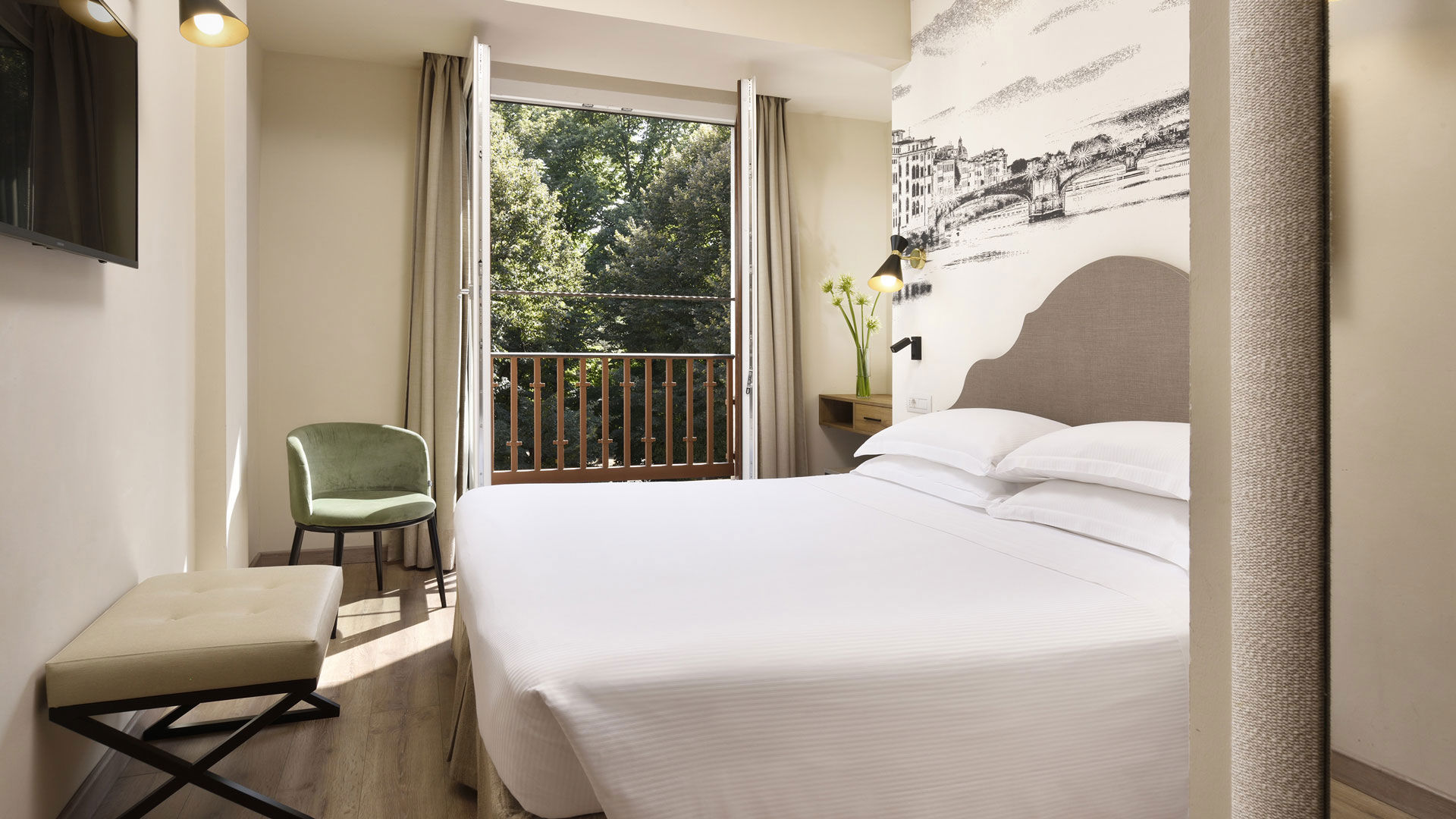 Camere di lusso dell’FH55 Med Executive Hotel a Firenze 11