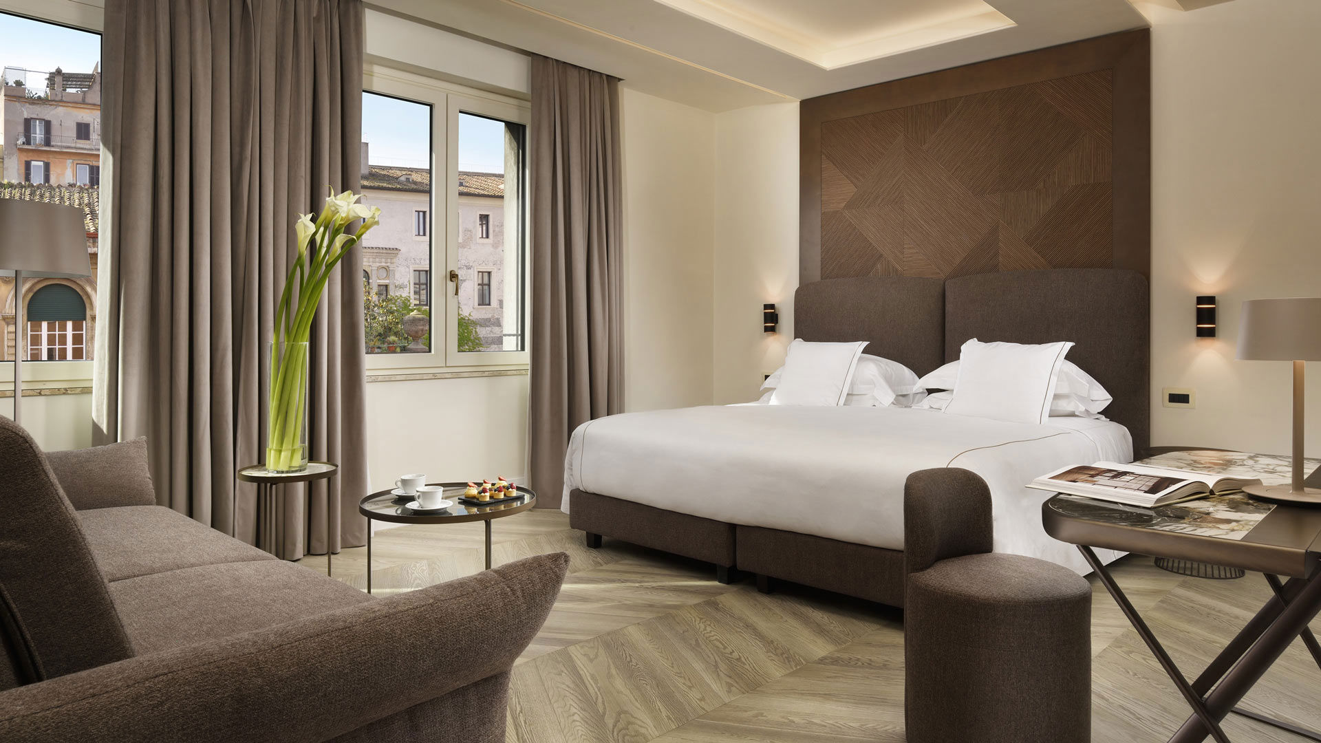 Grand Hotel Palatino - Habitaciones familiares: habitaciones comunicadas en Roma - Renovadas en 2025 5