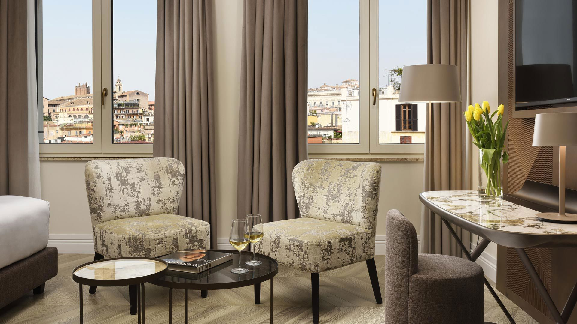 Grand Hotel Palatino - Habitaciones familiares: habitaciones comunicadas en Roma - Renovadas en 2025 4
