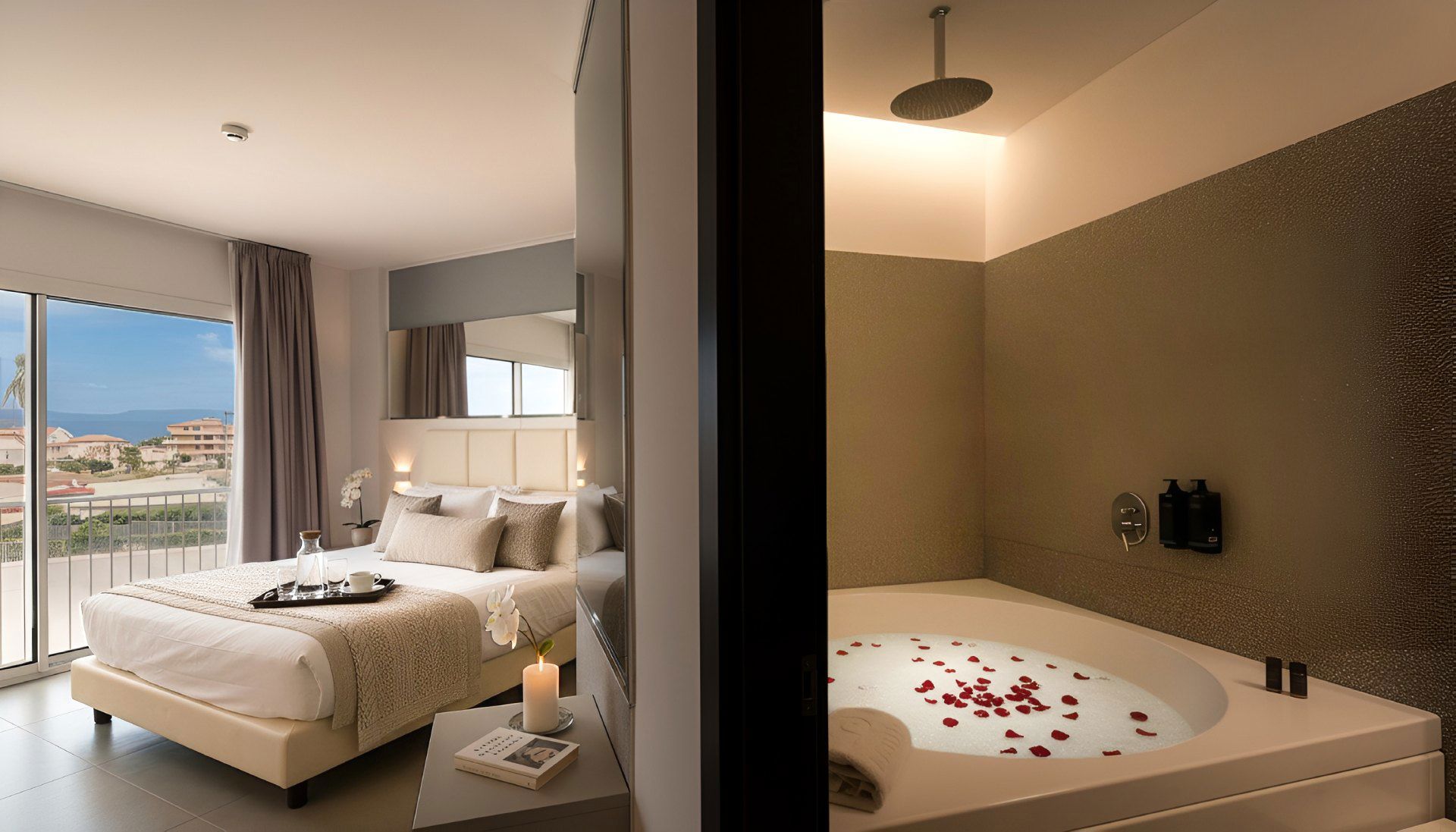 Suite avec baignoire dans la chambre 3