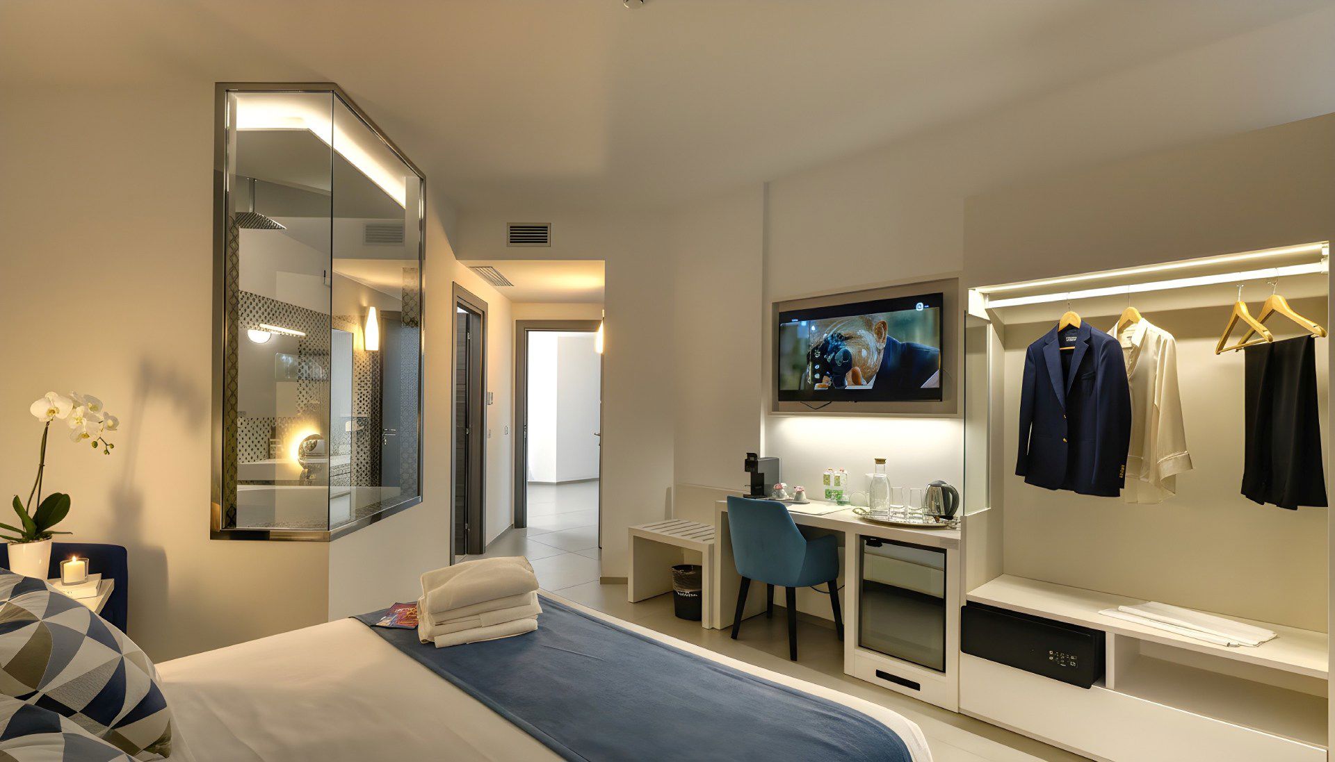 Suite avec baignoire dans la chambre 1