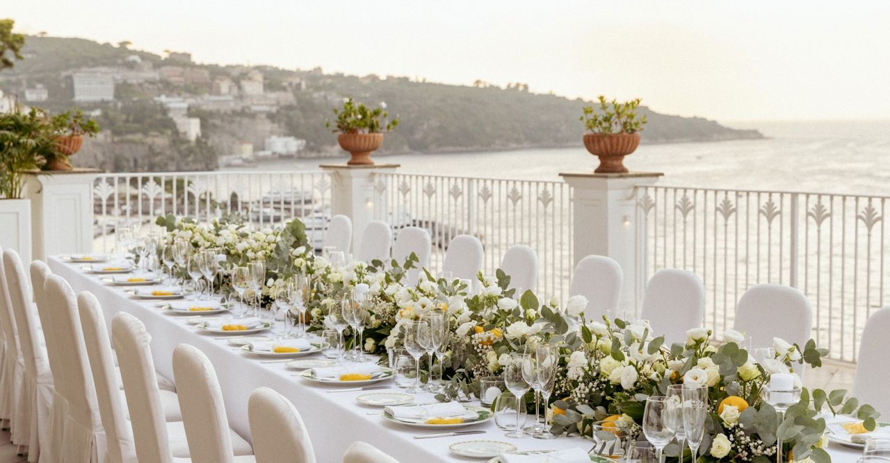 Choose Grand Hotel Riviera for weddings in Sorrento
