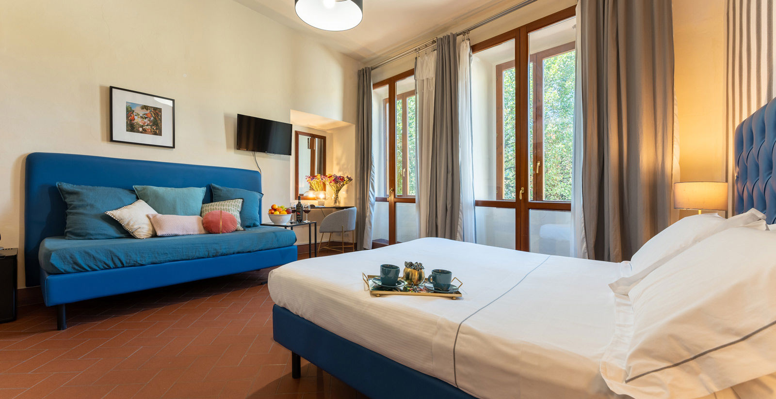 Spirit Of Florence - Camera Tripla con Vista 16