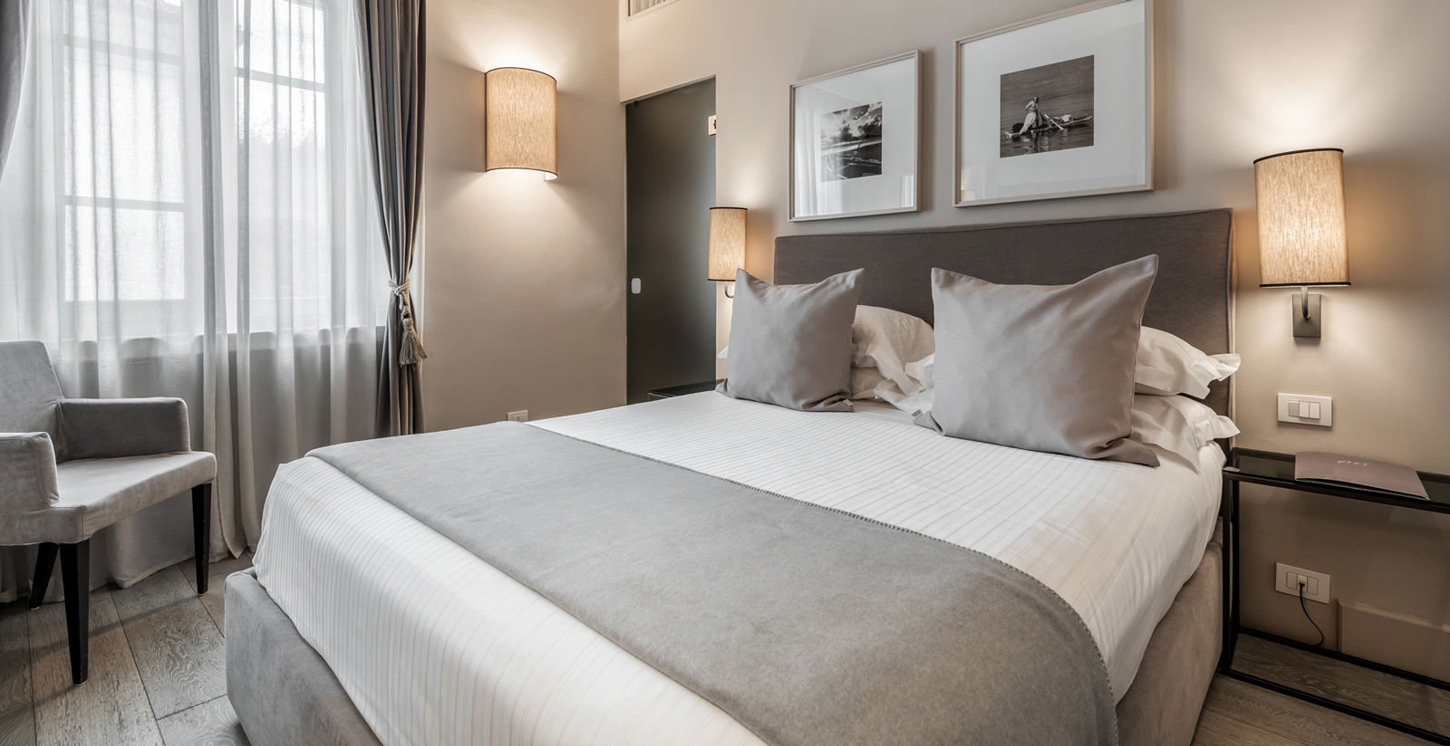 Chambre Classic vue sur le jardin ou vue latérale 16