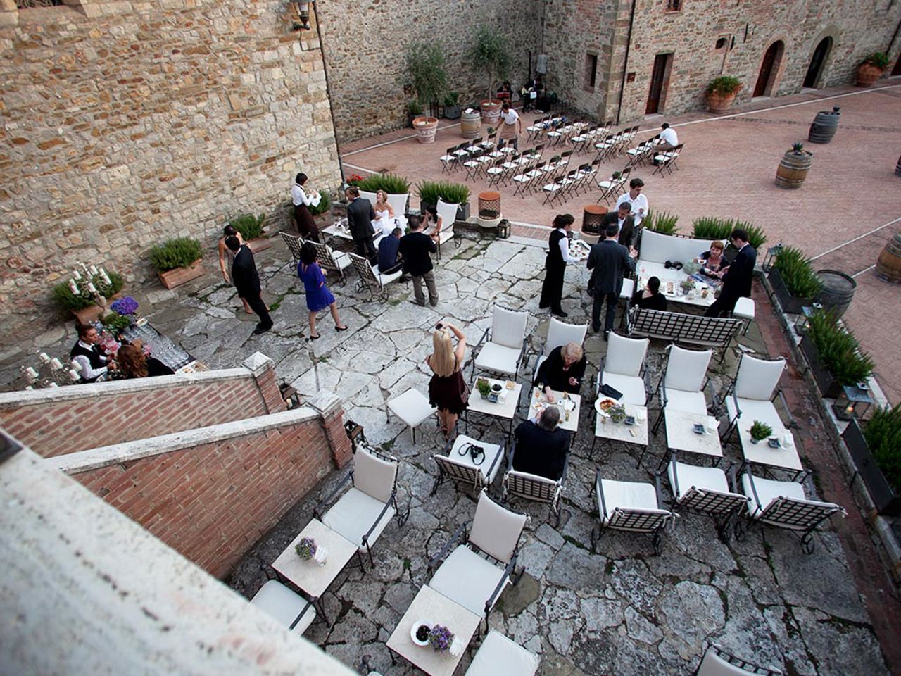 Castel Monastero resort, ideal location for events in Tuscany