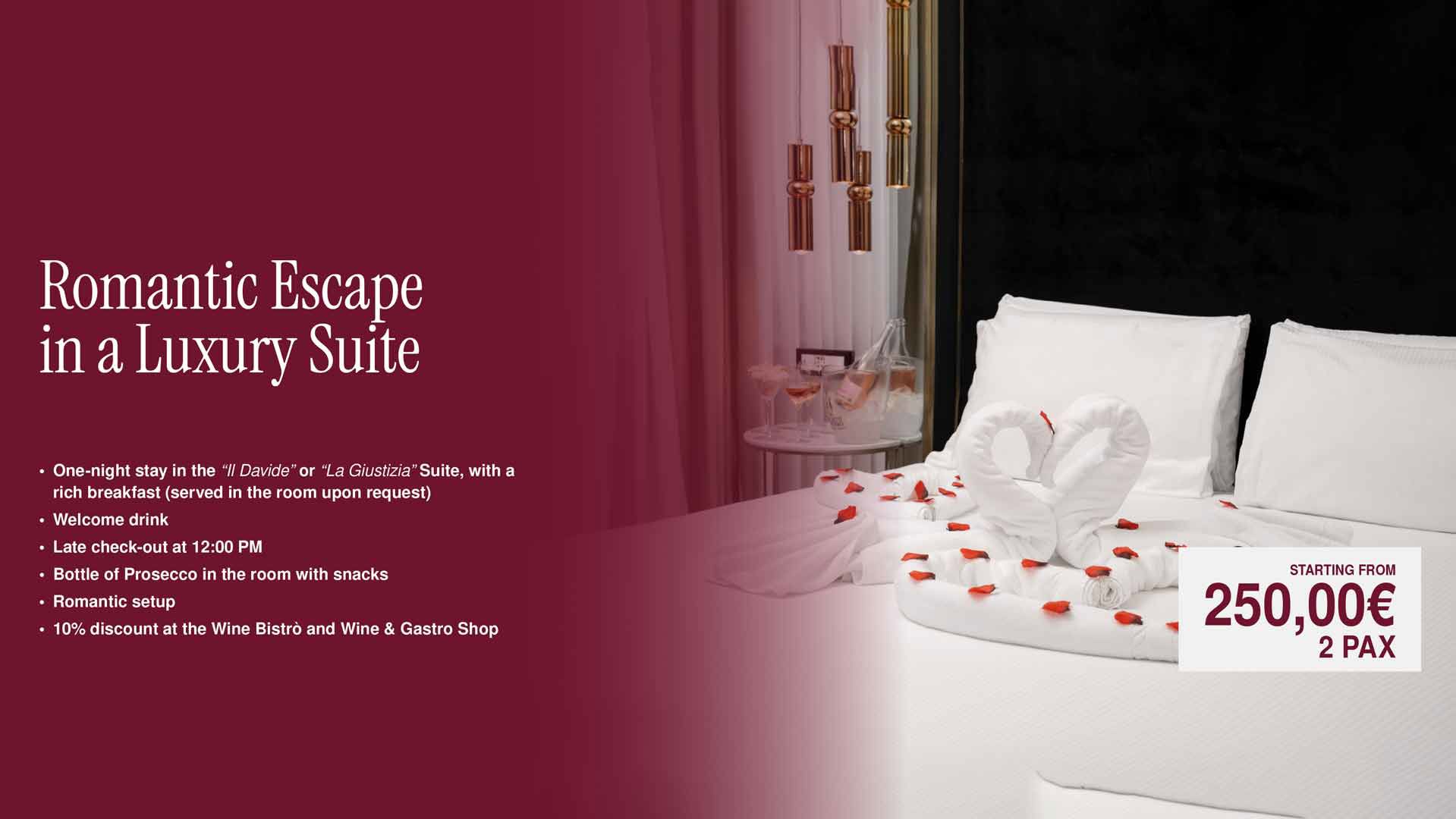 Romantic Escape Package in Luxury Suite 2