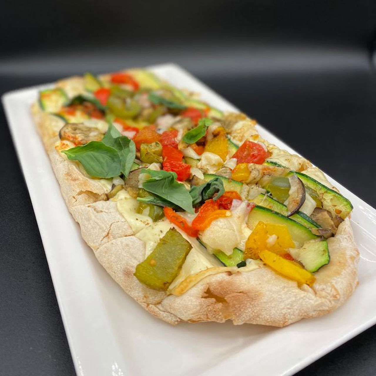 Discover Castrum Wine Relais Restaurant's Vegetarian Pinsa