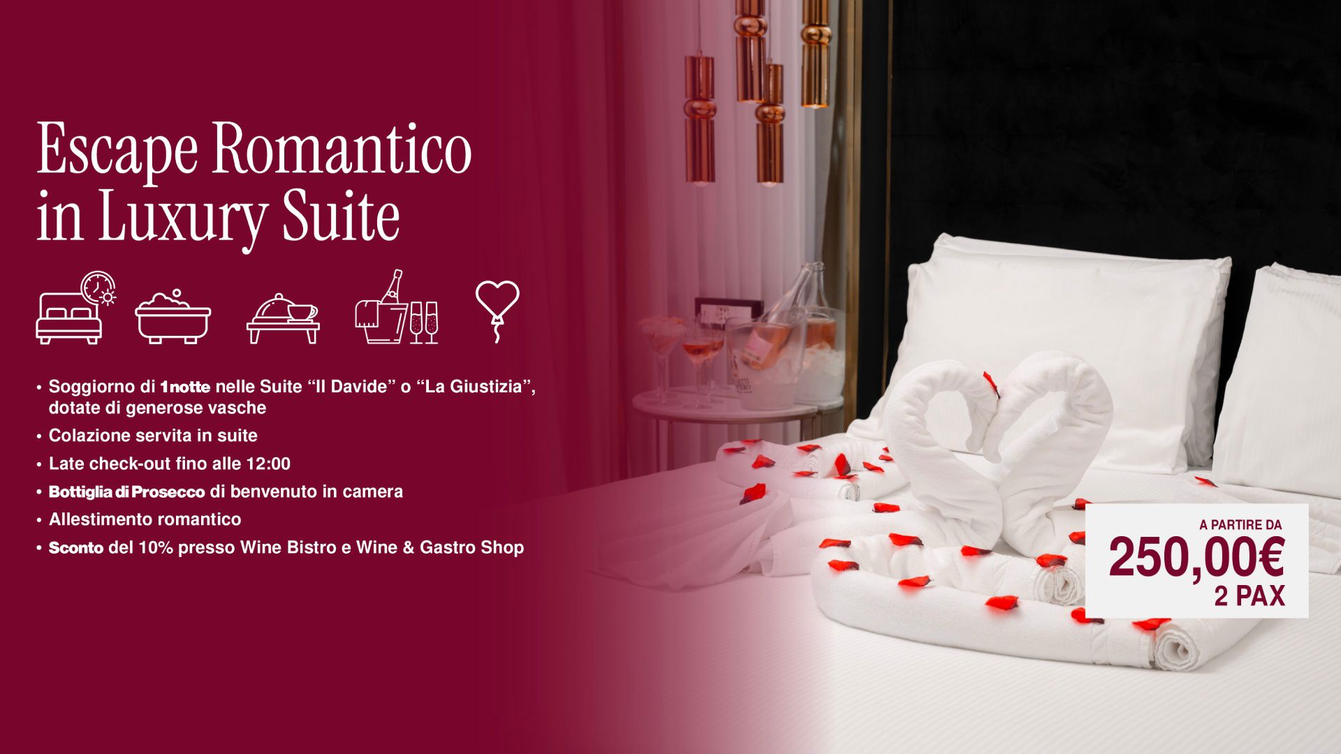Romantic Escape Package in Luxury Suite 2