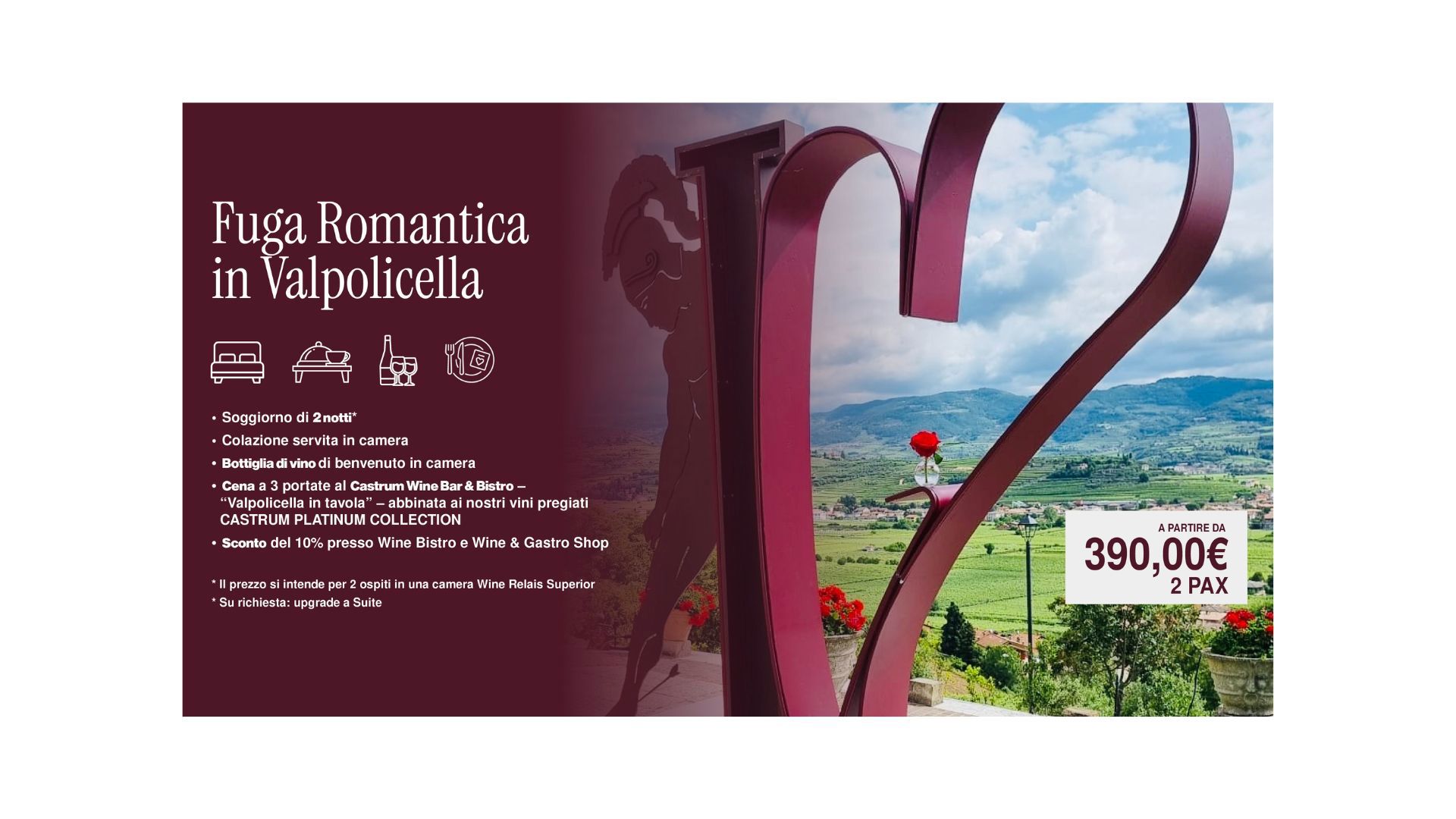 Fuga romantica in Valpolicella 2
