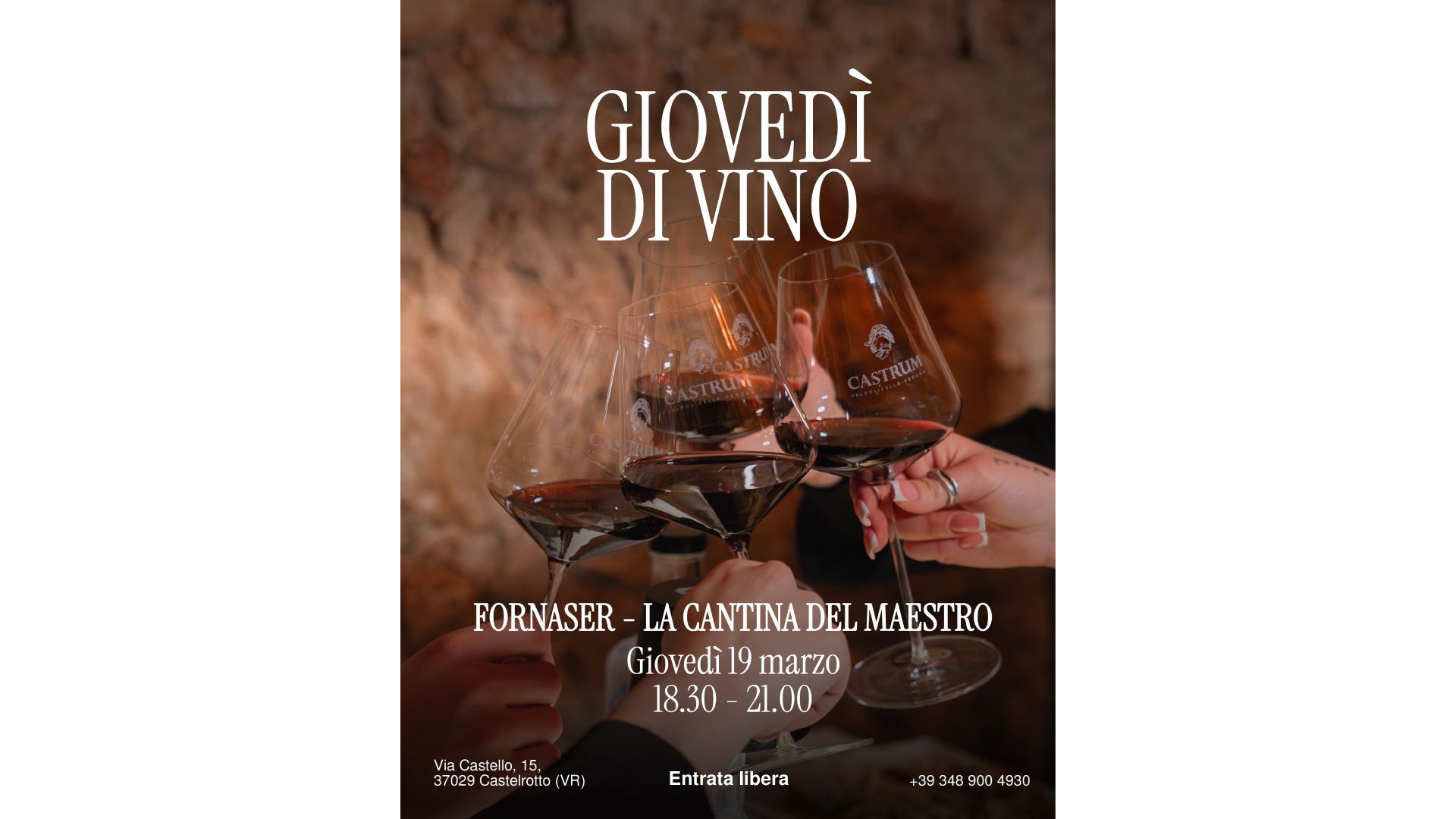 Giovedi di Vino al Castrum Wine Bar & Bistro` 3