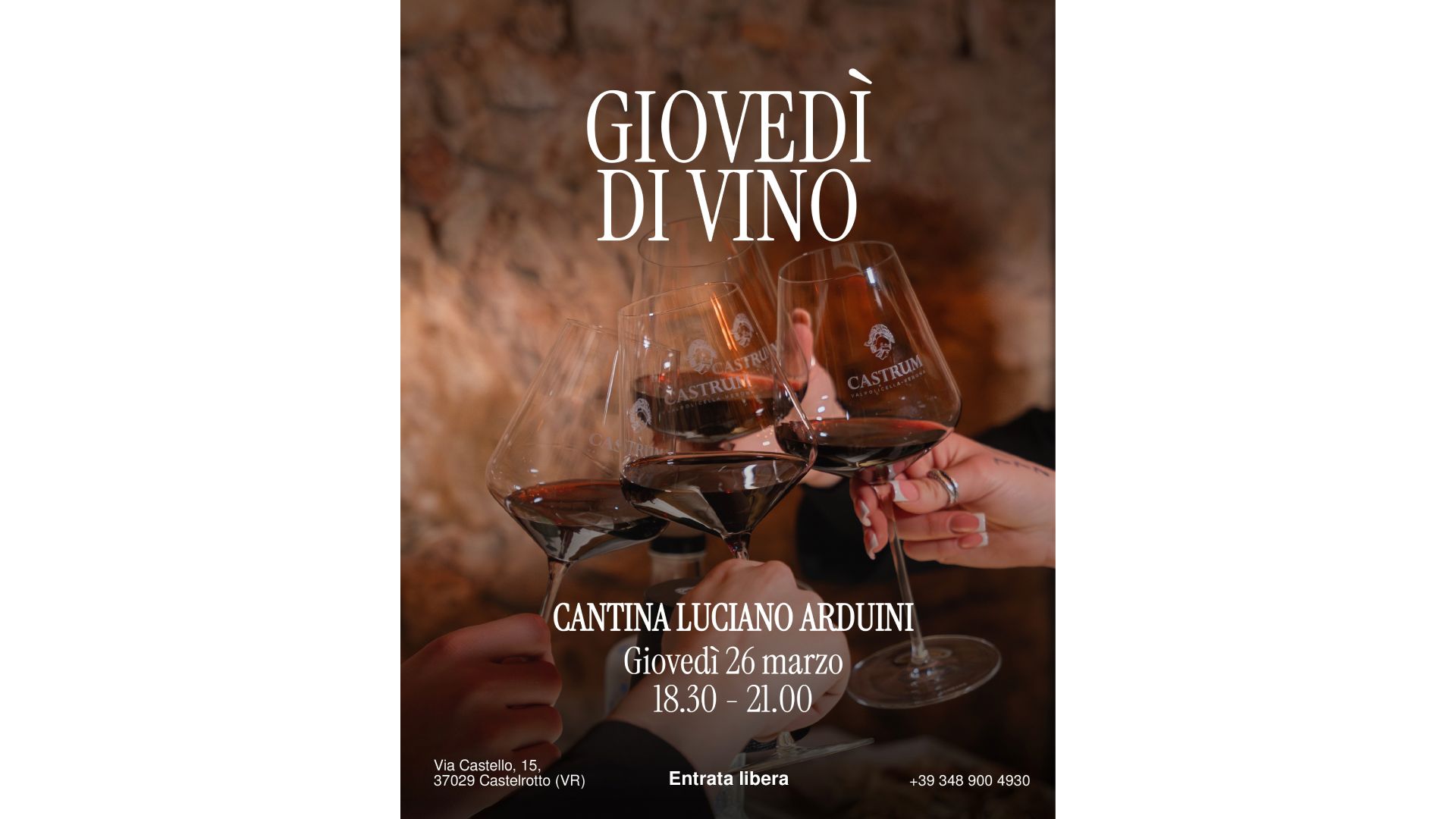 Giovedi di Vino al Castrum Wine Bar & Bistro` 4