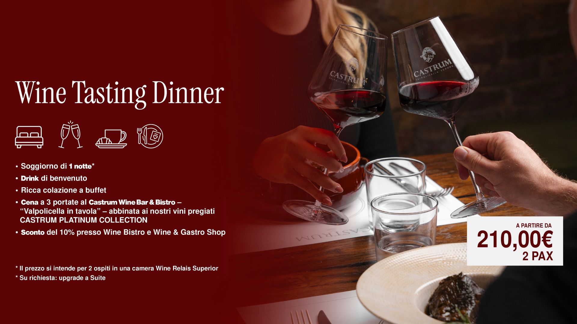 Tasting Dinner Package 2