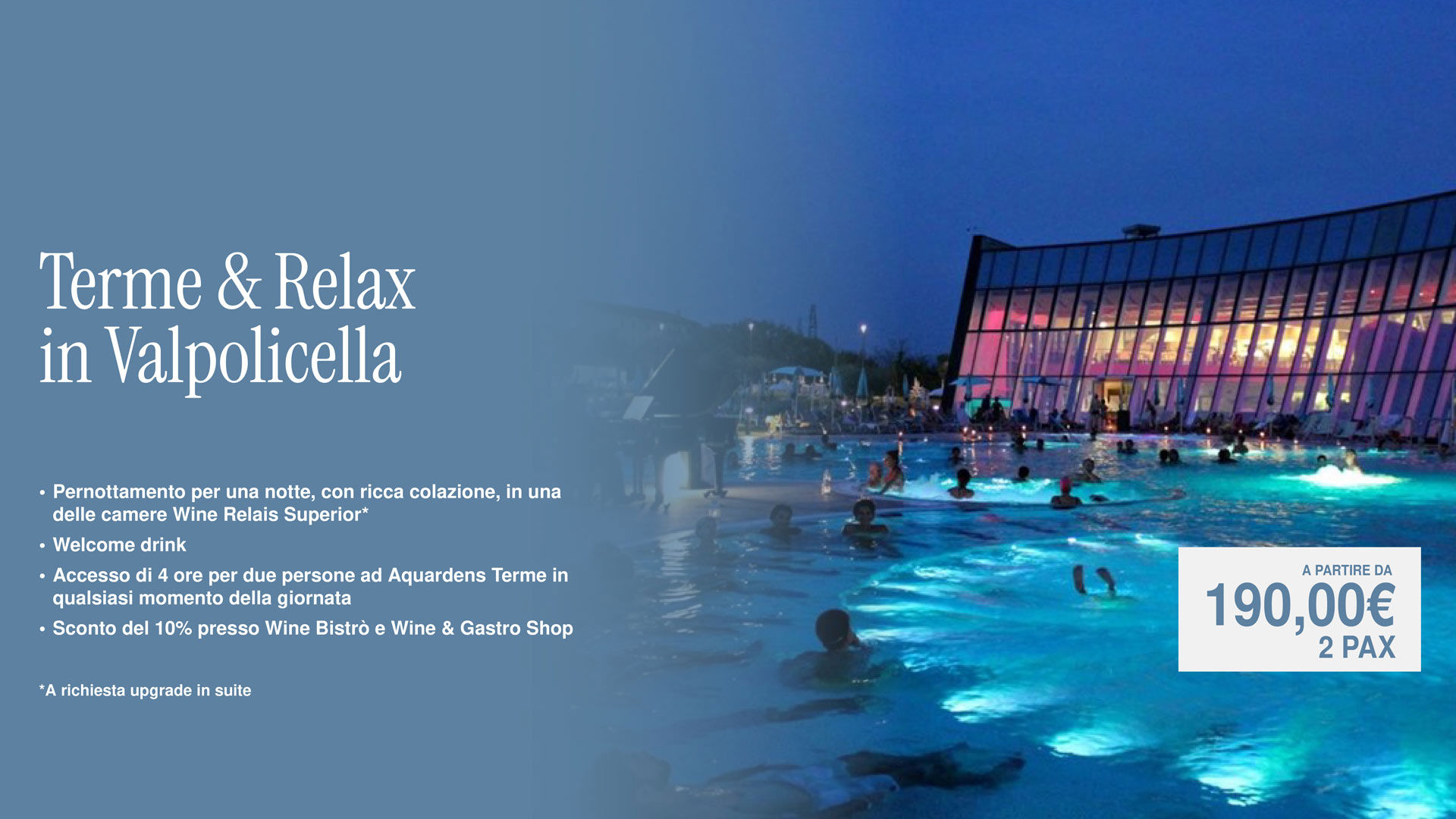 Spa & Relaxation Package in Valpolicella 2